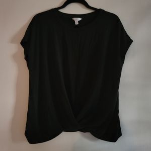 New Time and Tru Women's Black Top Size 12